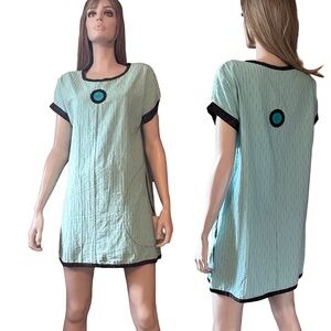 Red River Clothing Cindy Walsh Hand Made Tunic Dress Tank Pockets Oversize USA